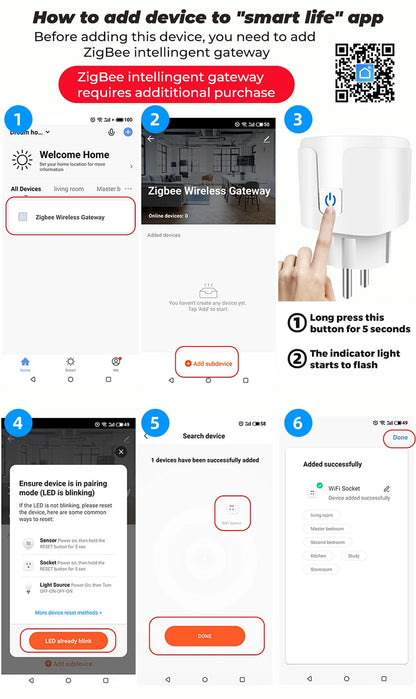 Xiaomi WiFi Smart Plug 16A EU Smart Socket With Power Monitoring Timing Function Smart Life APP Voice Control Via Alexa Google