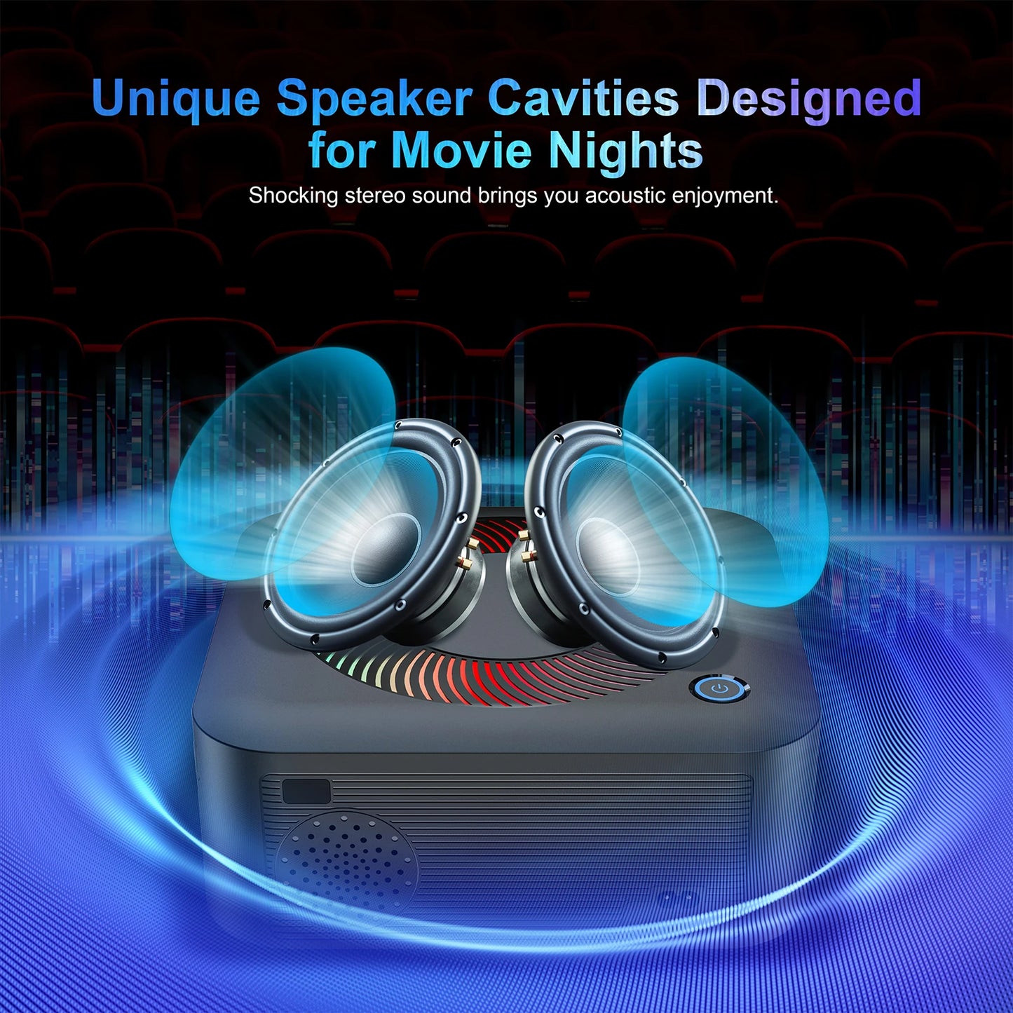 Home Theater Projector Pico Portable Beamer Led Dlpnewni 4K 1080P Projectors LED Bulb X5 Smart Wifi Bluetooth Android 3D LCD 3kg